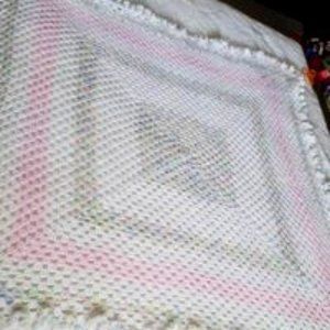 handmade pastel boho sparkle vintage baby